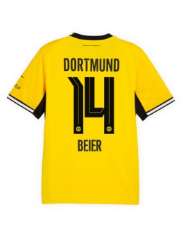 Borussia Dortmund Maximilian Beier #14 Replika Hemmakläder 2026-27 Kortärmad